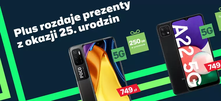 Plus świętuje 25. urodziny i rozdaje prezenty