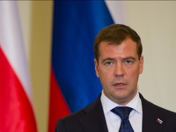 Miedwiediew do polskiej studentki: Przepraszam, że przeszkadzam...