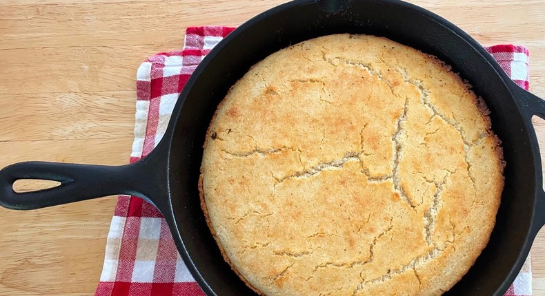 I made Dolly Parton's corn bread, and it was delicious.Anneta Konstantinides/Insider