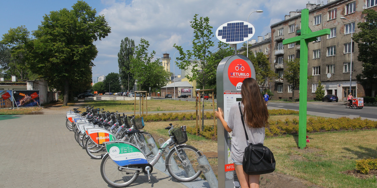 Prawobrzeżna Warszawa chce więcej Veturilo