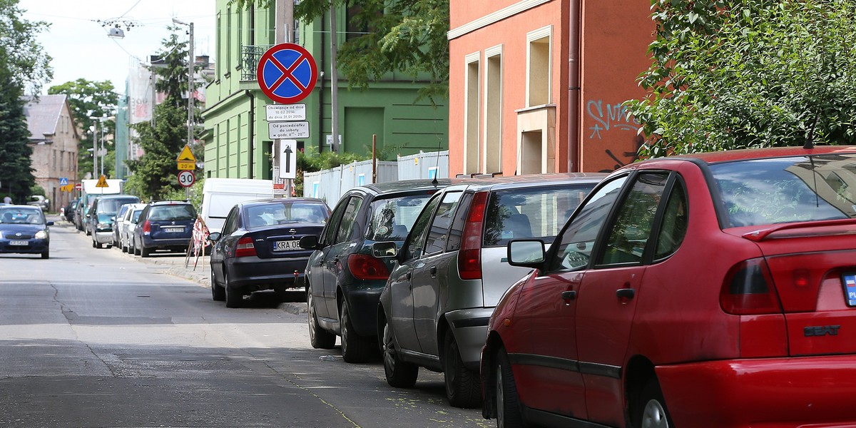 strefa płatnego parkowania