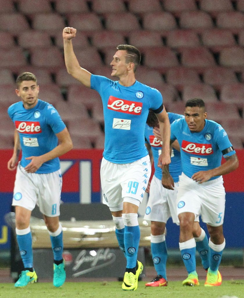 Arkadiusz Milik zdobył dwa gole w 2. kolejce Serie A. SSC Napoli 4:2 AC Milan