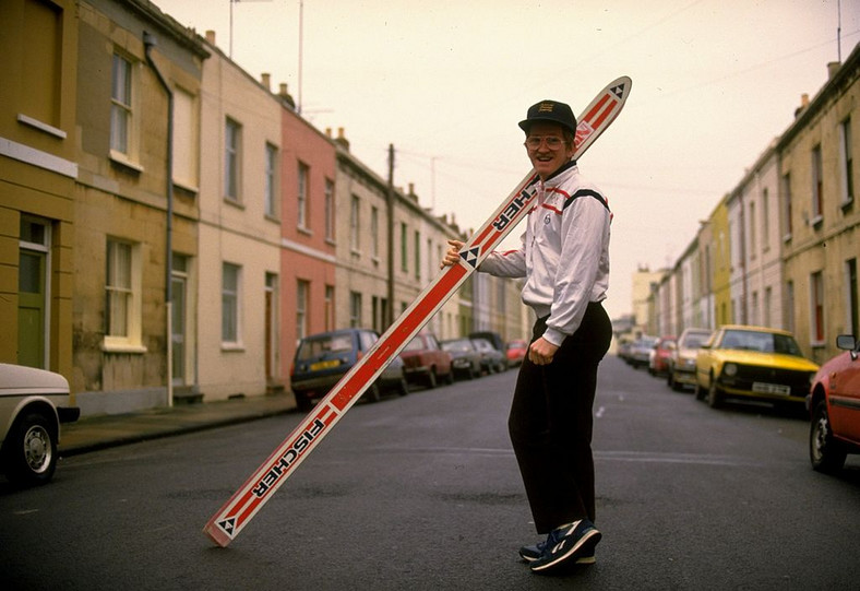 Eddie Edwards in seiner Heimatstadt Cheltenham