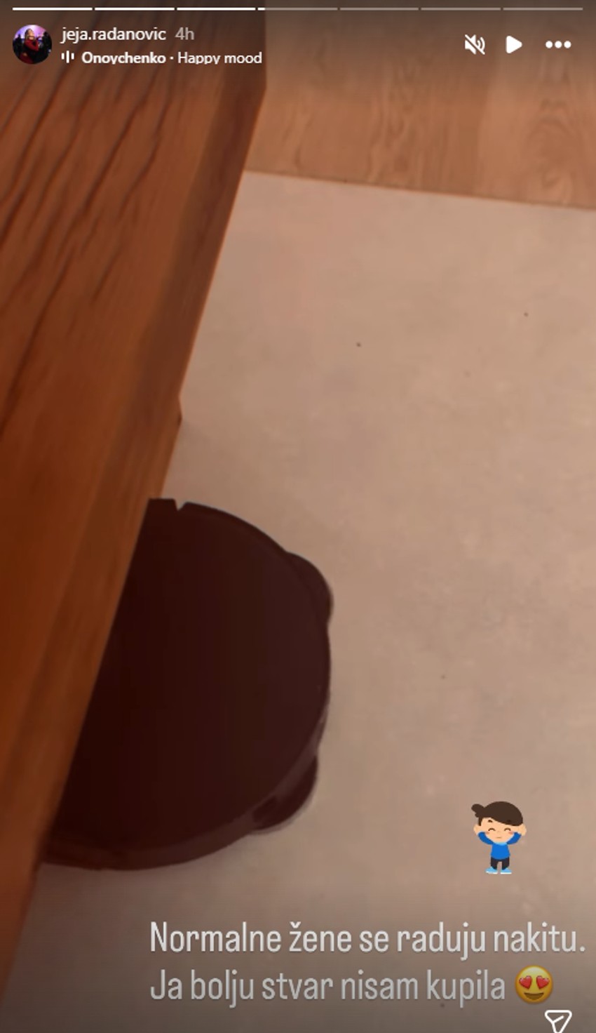 Jelena Radanović objava