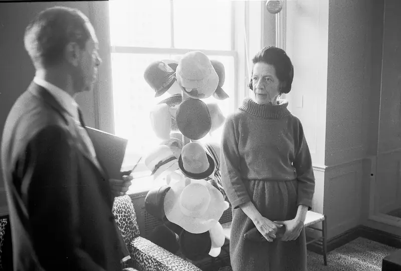 Diana Vreeland w redakcji &quot;Vogue&quot; Fot. Ben Martin/Getty Images