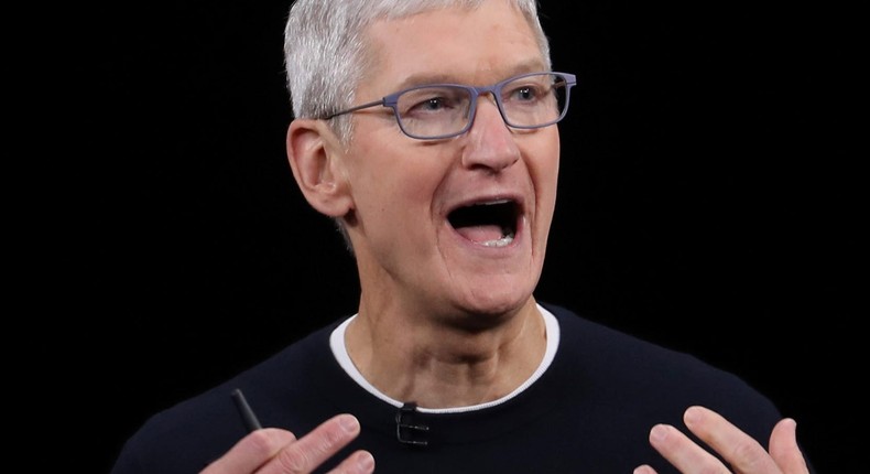 Apple CEO Tim Cook.
