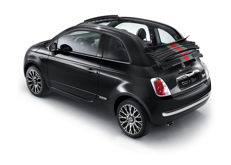 Fiat 500 by Gucci topless