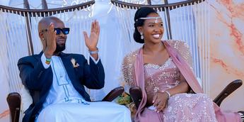 Singer Eddy Kenzo and Fiona Nyamutoro at their recent function. Meticulous planning and attention to detail is required for managing special events