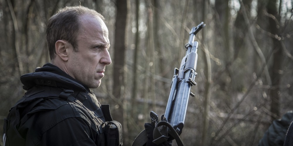 Łukasz Simlat w filmie 'Konwój'. Premiera 13 stycznia 2017 roku.