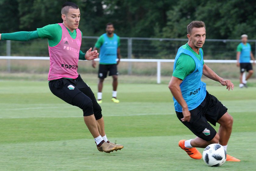 Pilka nozna. Ekstraklasa. Legia Warszawa. Zgrupowanie w Warce. 21.06.2018