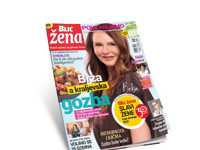 Nova Blic žena u prodaji od subote 5. septembra