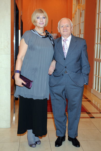 Krystyna i Witold Pyrkoszowie w 2008 r.