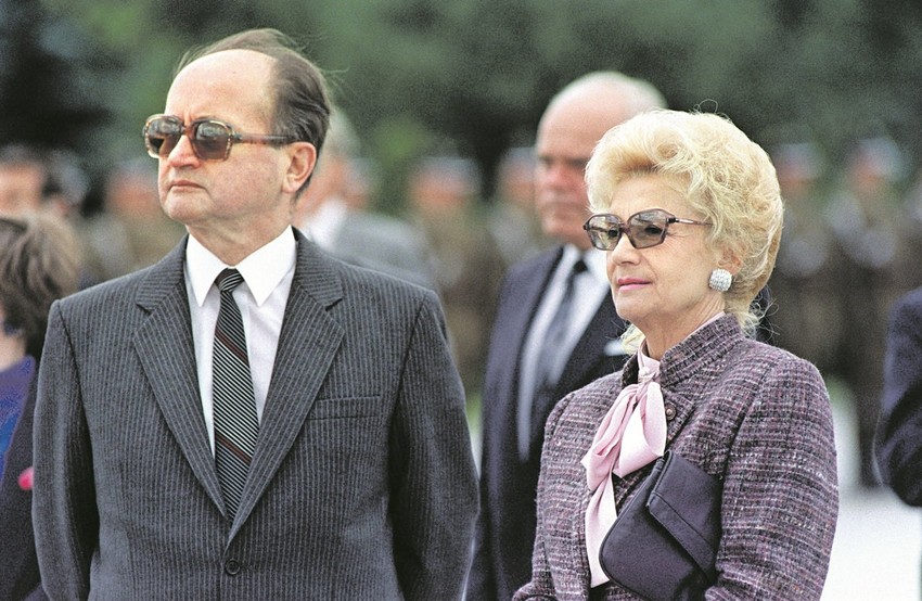 Vojćeh i Barbara Jaruzelski