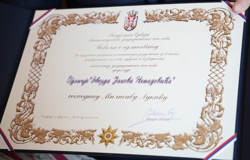 Ivica Dačić posetio nekadašnjeg ministra unutrašnjih poslova i veterana Drugog svetskog rata Milisava Misu Lukića