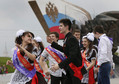 RUSSIA SCHOOLS (Last Ring ceremony marking last school day)