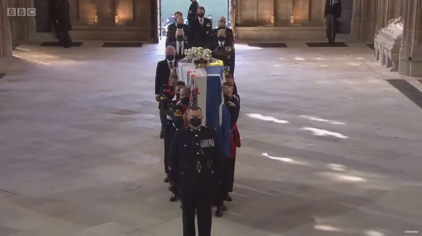 Sanduk sa telom princa Filipa u kapeli