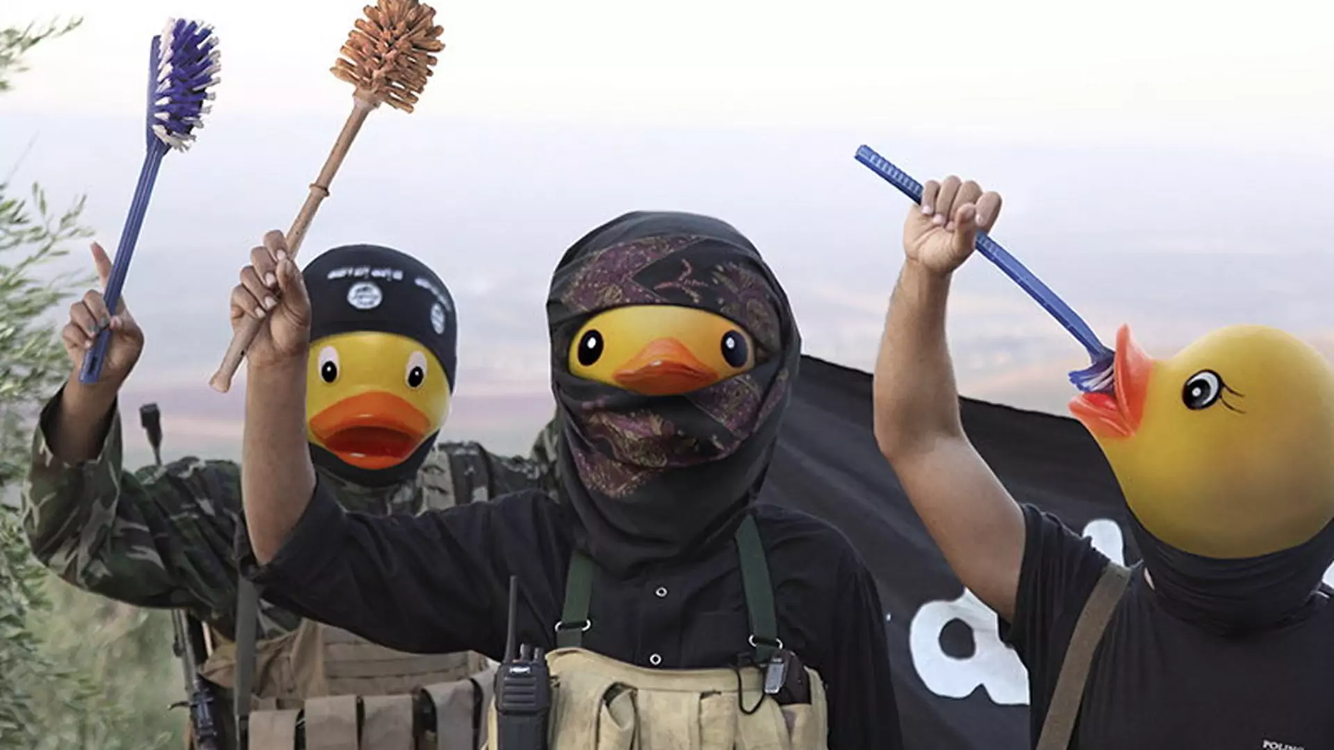 Pomysłowość internautów nie zna granic. Walczą z ISIS za pomocą... kaczek