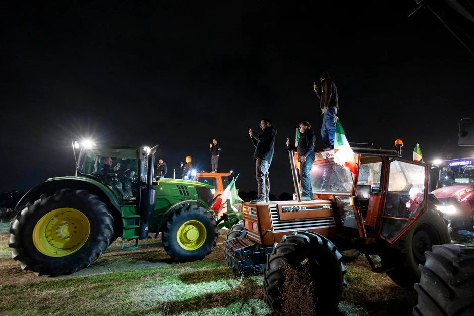 Protest poljoprivrednika u Italiji