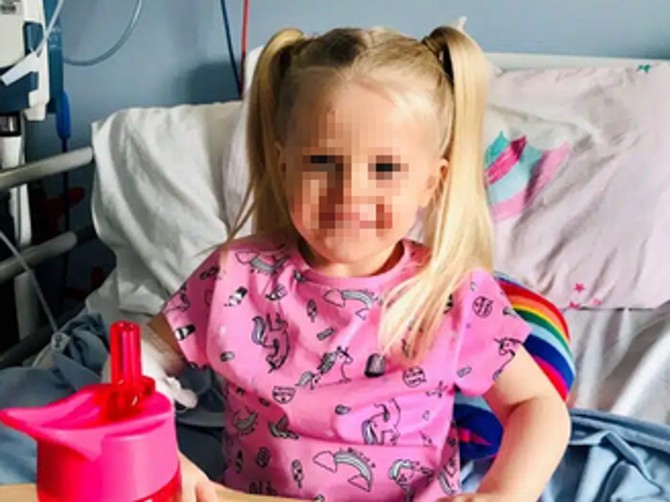 Matilda (3) se žalila na umor i modrice: Zbog raka krvi primila je 561 dozu hemioterapije
