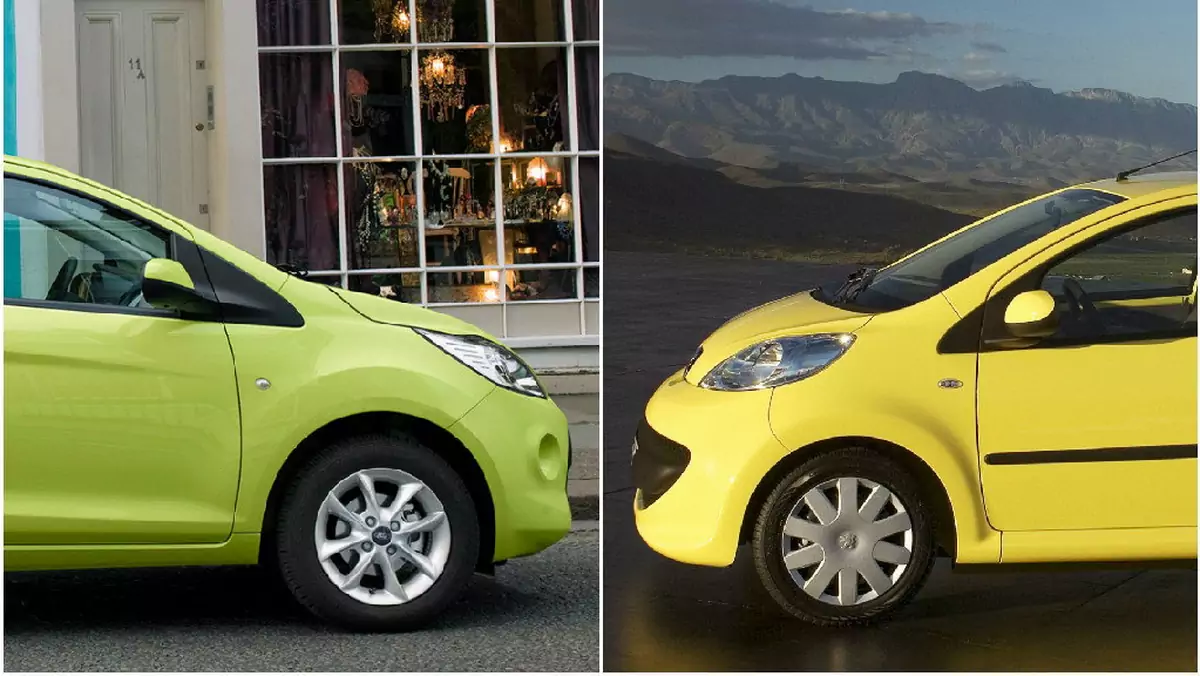 Ford Ka vs Peugeot 107