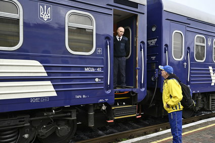 Ten człowiek walczy o punktualność pociągów w Ukrainie