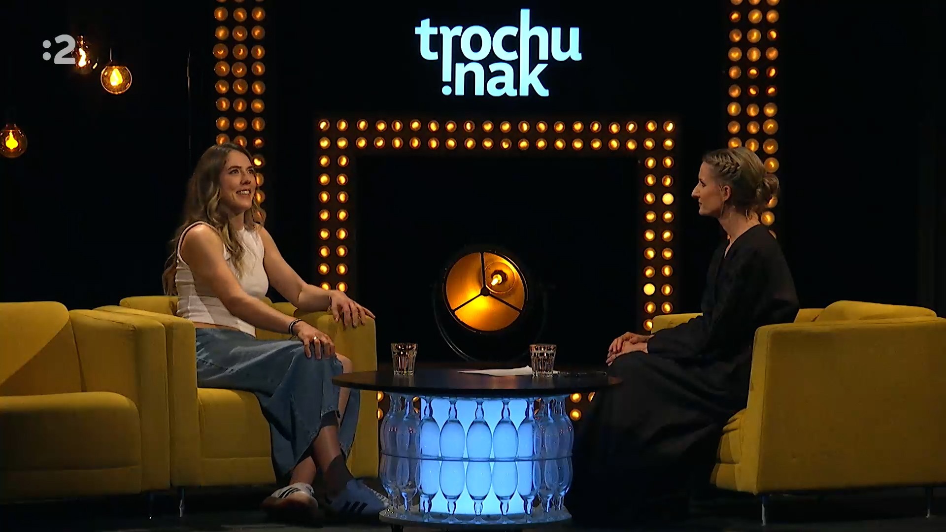 Petra Vlhová v talkšou Trochu inak s Adelou.