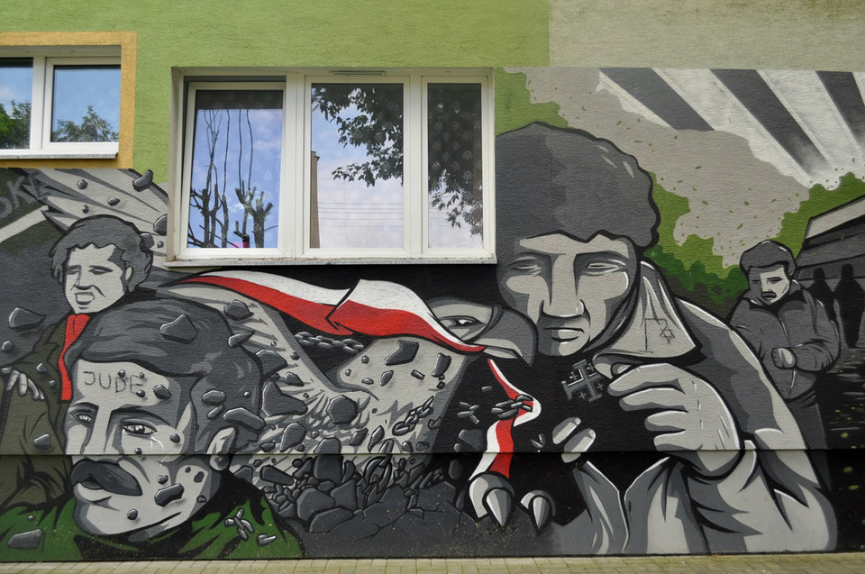 Zniszczone murale, fot. Urząd Miasta Świdnik