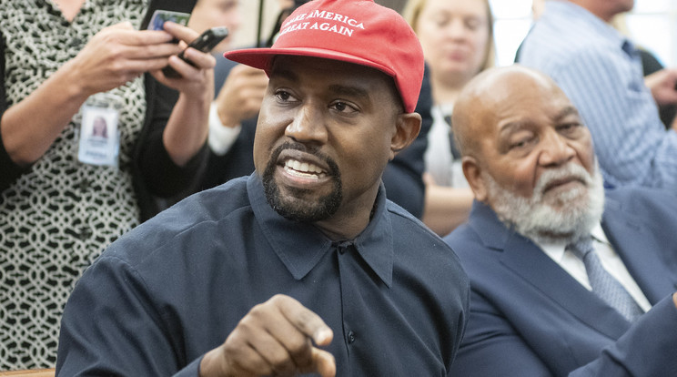 Kanye West vasárnap tarja első kampány-eseményét / Fotó: Northfoto