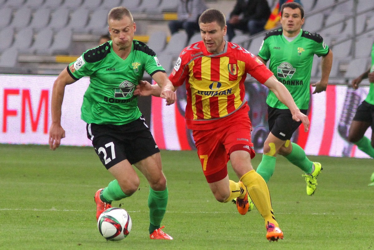 Ekstraklasa: Korona Kielce przegrała z Górnikiem Łęczna