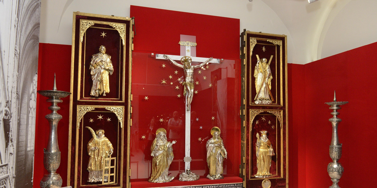 Słynny ołtarz z archikatedry wrocławskiej