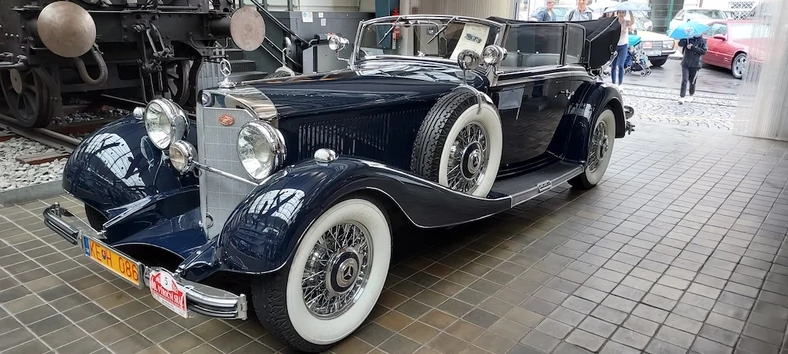 60 lat Klubu Mercedesa w Pradze. Mercedes 500 K Cabriolet B z 1935 r.