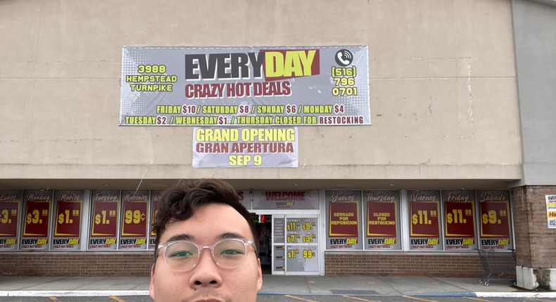 Insider's Aaron Mok at Everyday Crazy Hot DealsAaron Mok/Insider