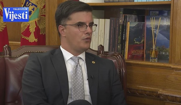 Danilo Šaranović, ministar policije Crne Gore