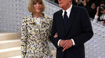 Redaktor naczelna "Vogue'a" Anna Wintour i Bill Nighy