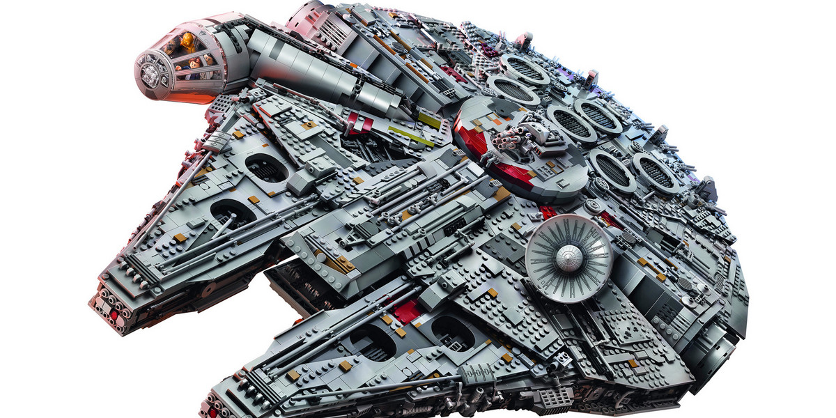 Nowy Sokół Millenium to największy do tej pory zestaw LEGO