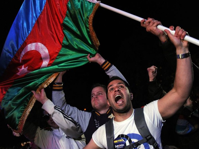 W Azerbejdżanie zwycięstwo świętowano całą noc