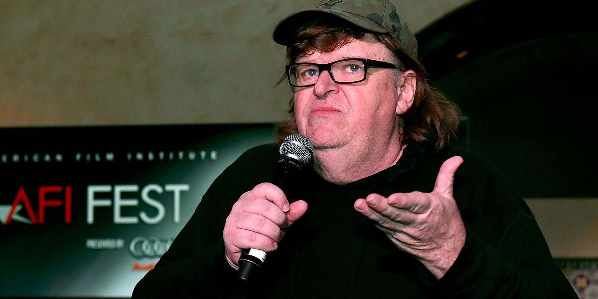 Michael Moore secretly made a movie about Donald Trump, and now he's premiering it