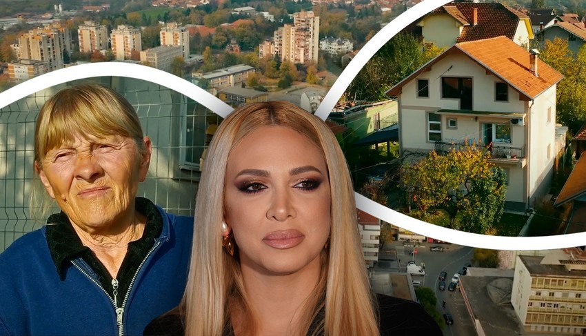 Baka Milice Todorović govorila za emisiju "Metar moga sela" na TV Blic (MTS 117)