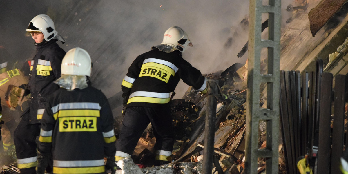 Akcja ratunkowa w Szczyrku. Ranny strażak