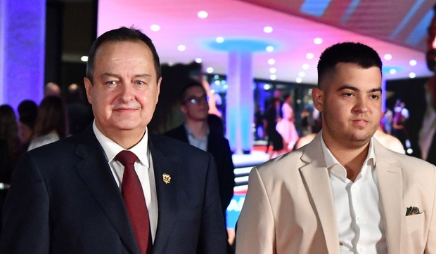 Luka Dačić i Ivica Dačić