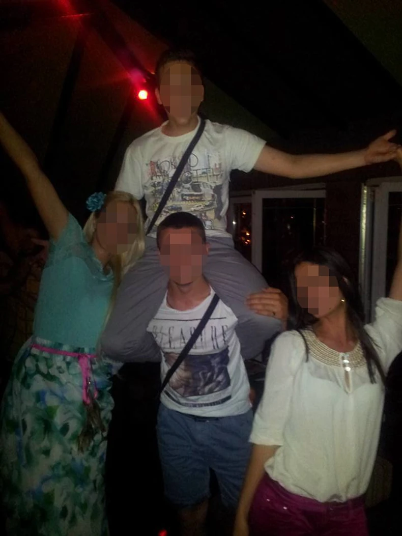 Oni su silovali devojčicu: I. M. (stoji) i N. B. (na ramenima)