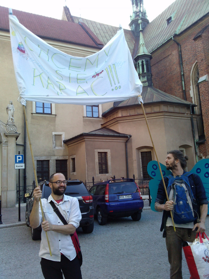 Protest ws. krakowskiego Zakrzówka