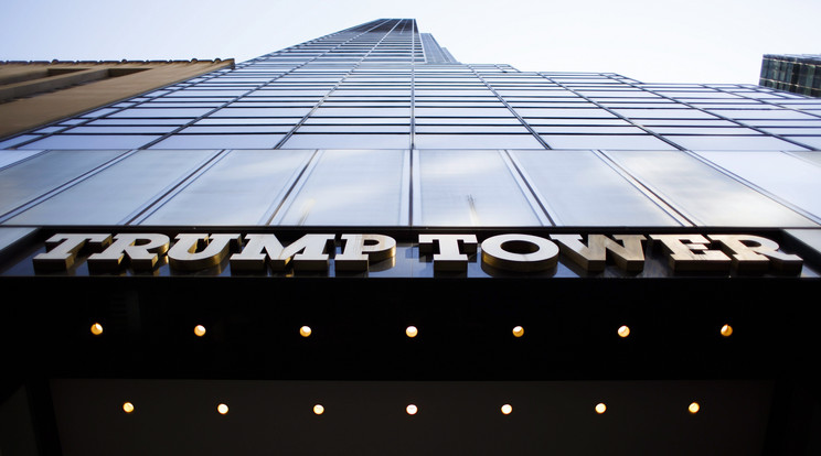 A New York-i Trump-torony / Fotó: MTI