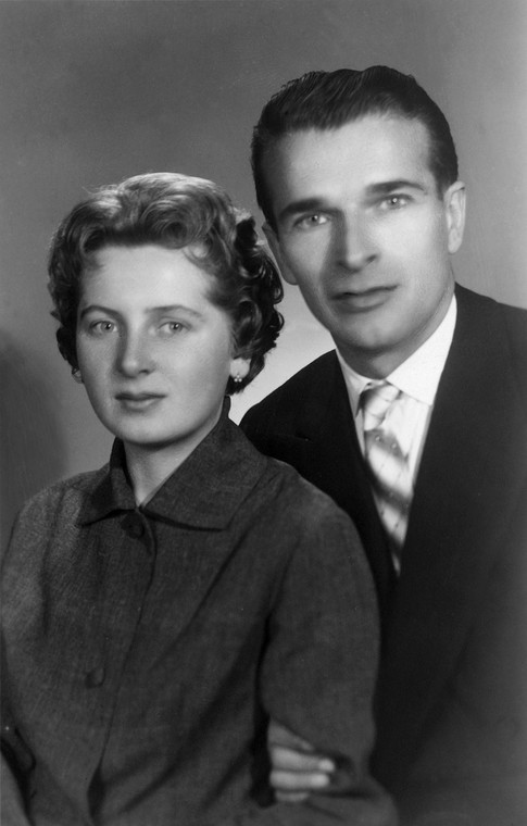 Maria Teresa Kiszczak i Czesław Kiszczak