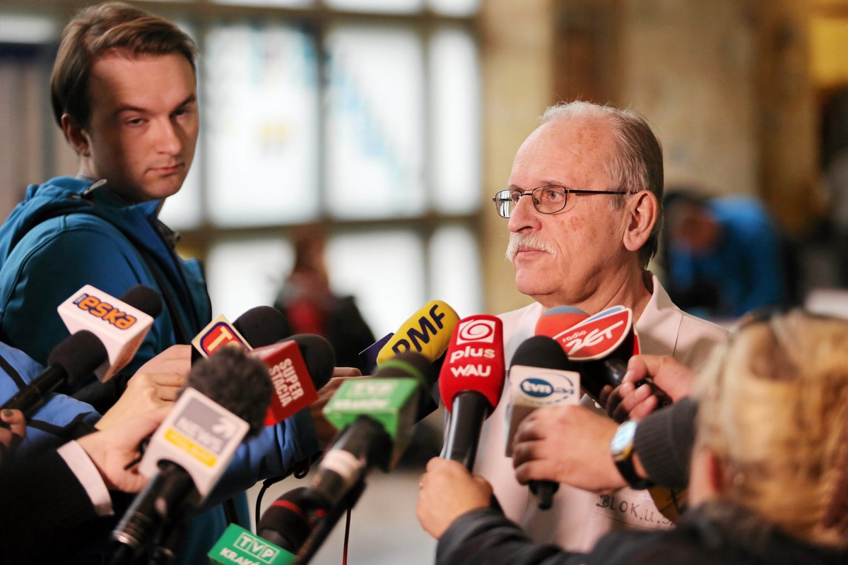 Profesor Janusz Skalski z Uniwersyteckiego Szpitala Dziecięcego w Krakowie