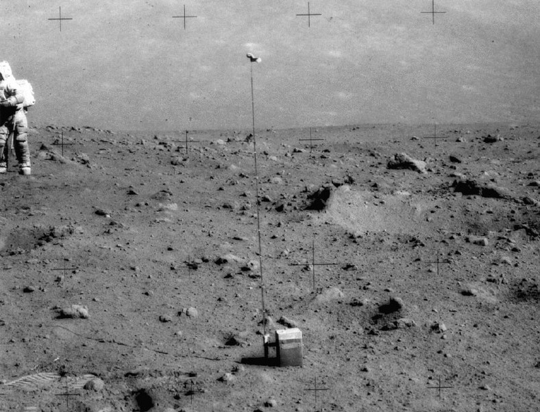Ładunek wybuchowy umieszczony na Księżycu przez załogę Apollo 17