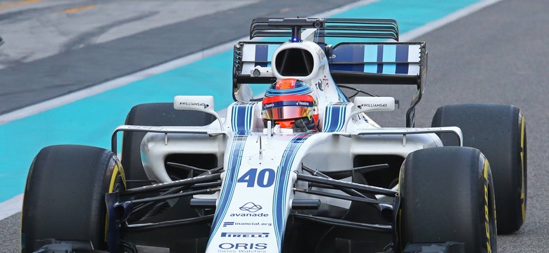 Zobacz, jak Robert Kubica radzi sobie z prowadzeniem bolidu Williams FW41
