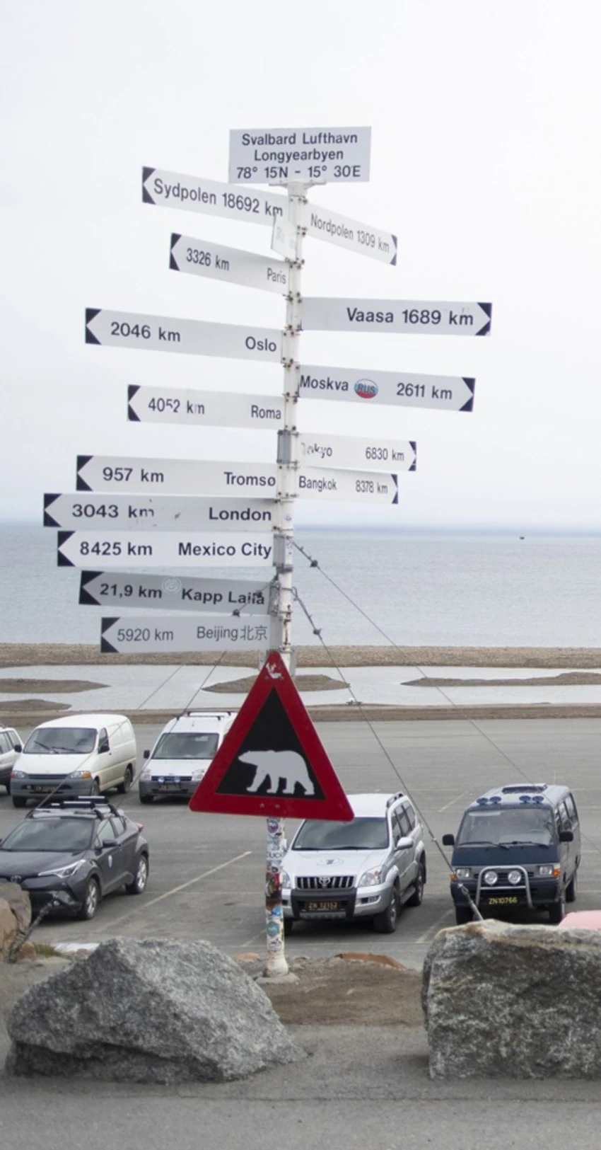 Parking kod Longjerbijena, Svalbard