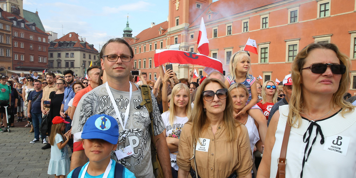 Tak Warszawa uczciła 75. rocznice Powstania Warszawskiego