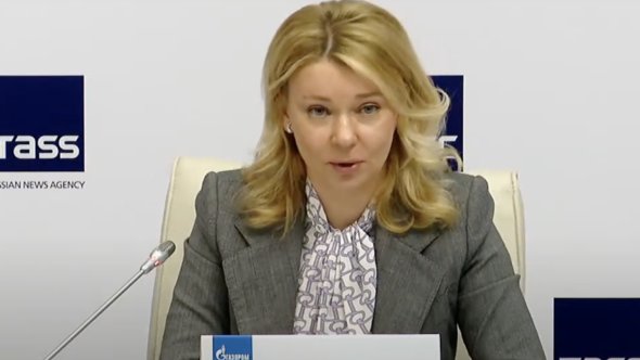 Jelena Burmistrowa, prezes Gazprom Export fot. Gazprom/Mariusz Marszałkowski